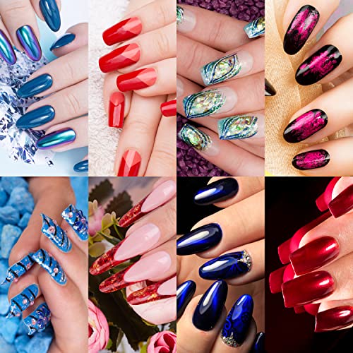 Subay 200Pcs Professional Long Nail Forms for Acrylic and Polygel
