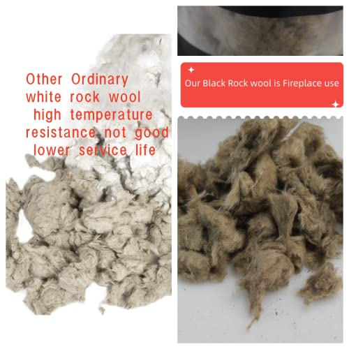 Americangaslogs High Temperature Rock Wool Gas Logs - 6oz Bag