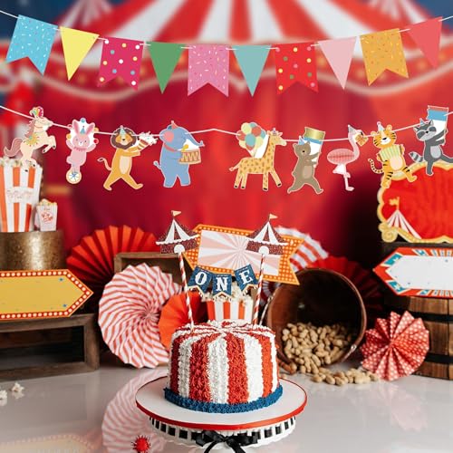 Animal Parade Banner - Jungle Zoo Birthday Party Decorations