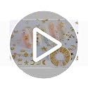 Tnyvm Gold Nail Charms Set with Rhinestones Pearls and Metal Studs 3D DIY