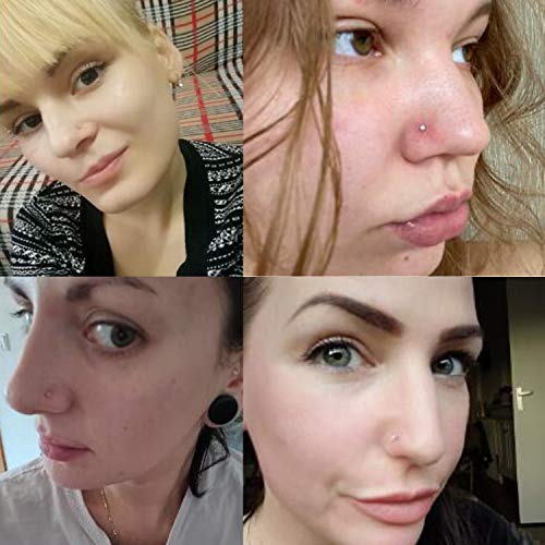 Silver Angel Self Nose Piercing Kit Disposable Piercing Gun with Stud
