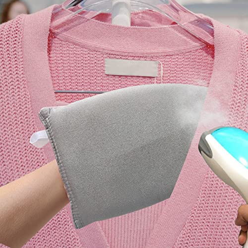Heat Resistant Garment Steamer Ironing Glove with Finger Loop