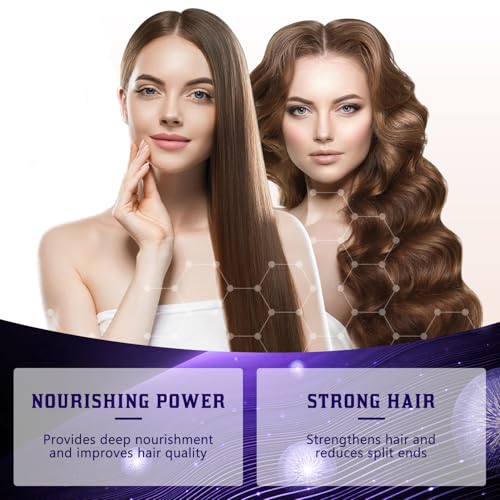 Teqnizo Hair Growth Oil Blend and Deep Conditioning Hair Mask for Dry Damaged Hair