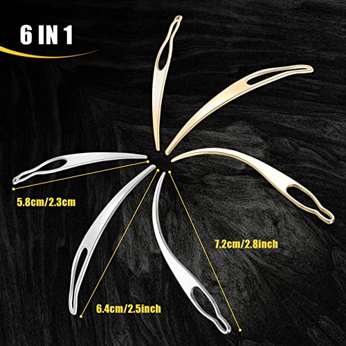 AGBOLO 6-Piece Interlocking Tool for Locs & Sisterlocks Retightening