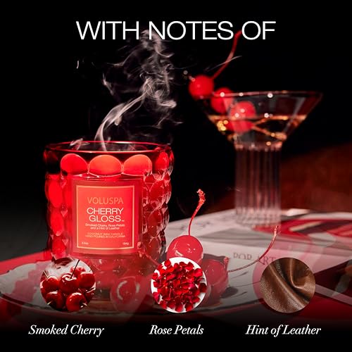 Classic - Cherry Gloss by Voluspa for Unisex - 6.5 oz Candle