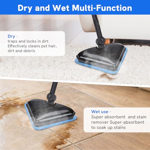 Sgizoku Microfiber Steam Mop Pads for Wagner & HomeRight - 4 Pack