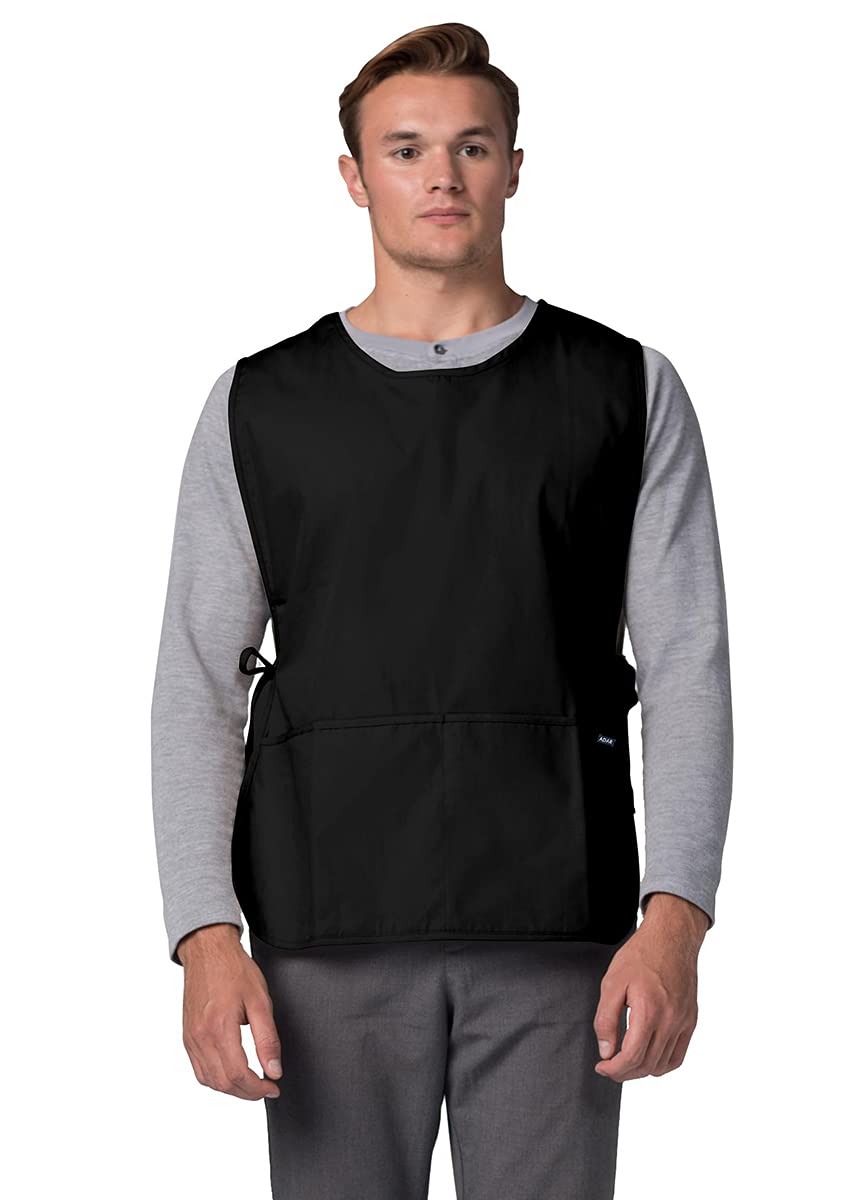 Adar Universal Cobbler Apron 6 Pack - Unisex Cobbler Apron - 7026 - BLK - R
