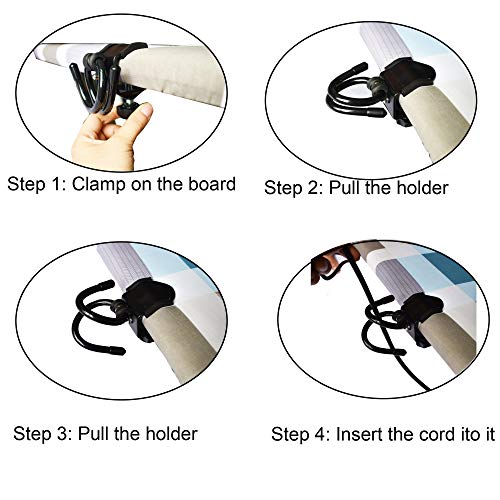 YYST Steam Iron Cord Holder with Universal Clip - Prevent Tangling