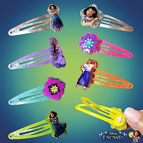 Disney Encanto Kids Hair Clips for Girls Snap Clips 8 Pack