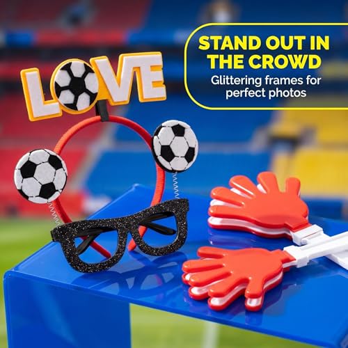 FIFA World Cup Fan Kit - Headband & Glitter Glasses Set