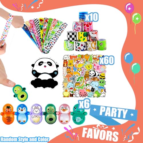 Korilave 132-Piece Kids Party Favors Assortment for Classroom Prizes