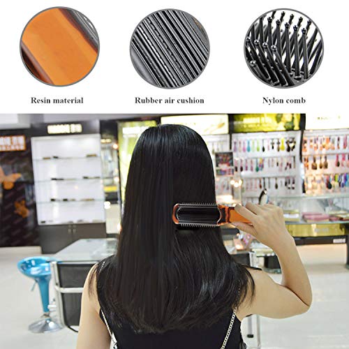 Ancable Travel Hair Brush with Mirror Mini Folding Hairbrush for Women