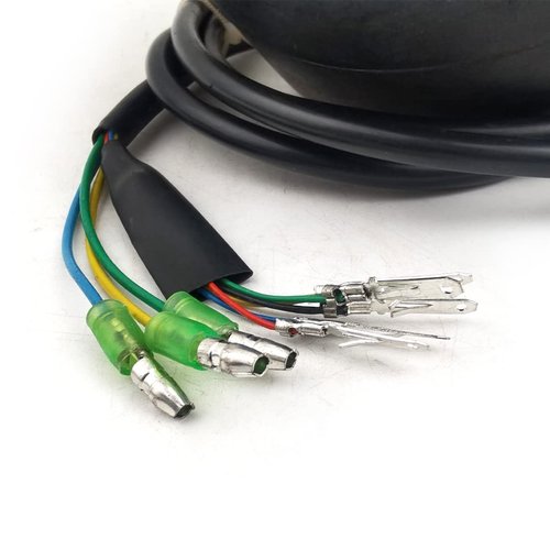 24V/36V 200W 5 Inch Scooter Motor Wheel With Solid Tire 5" Brushless DC Gearless Hub Motor With Hall Sensor (24V)