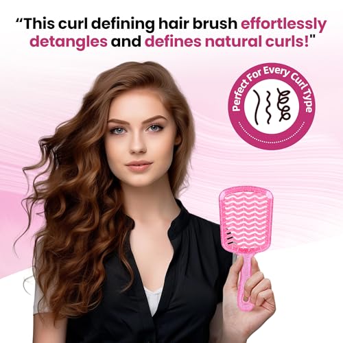 SUPHOUSE Detangling Hair Brush - Pain-Free Wet and Dry Hair Brushing
