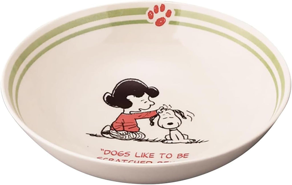 Peanuts SN2500-79 SDGs Recycling Tableware Snoopy Trio Bowl Set of 3 Curry Dishes Soup Plates, Salad Bowl, Diameter 6.7 inches (17 cm) x Depth 15.7 inches (400 ml), Microwave and Dishwasher Safe, Mino