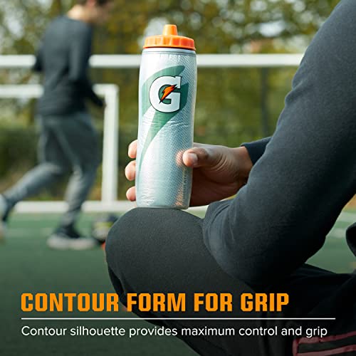 Gatorade Insulated Squeeze Bottle - Silver, 30.1 Oz