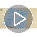 Christian Pillow Covers 18x18 - Blue Bow Bible Verse Decor