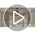 Zhuluck 12-Inch Wood Beaded Ceiling Fan Pull Chain Extension with Brass Connector