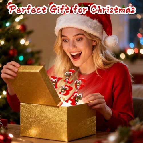 QETRABONE Personalized Christmas Letter Ornament Hanging Tree Decor