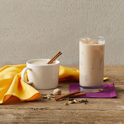 Oregon Chai Spiced Chai Tea Latte Concentrate 32 Fl Oz - Organic & Ready to Drink
