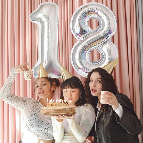 40 Inch Number 6 Foil Helium Balloon for Birthday Parties