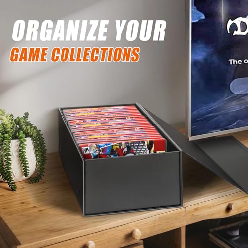 Nintendo Switch Game Storage Box for 28 Discs - Black
