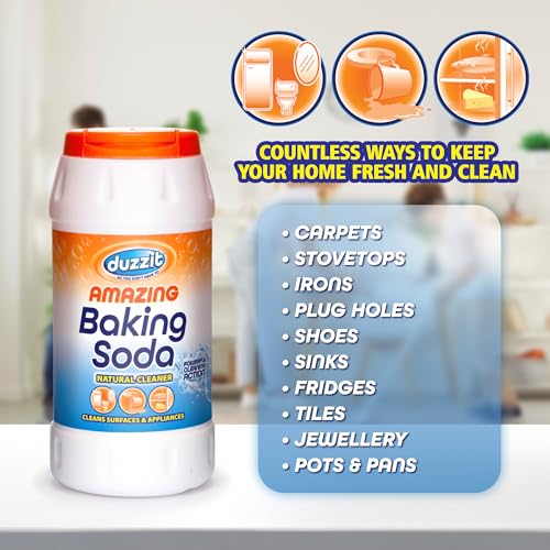 Natural Baking Soda Cleaner 350g - Multi-Purpose Household & Kitchen Deodorizer