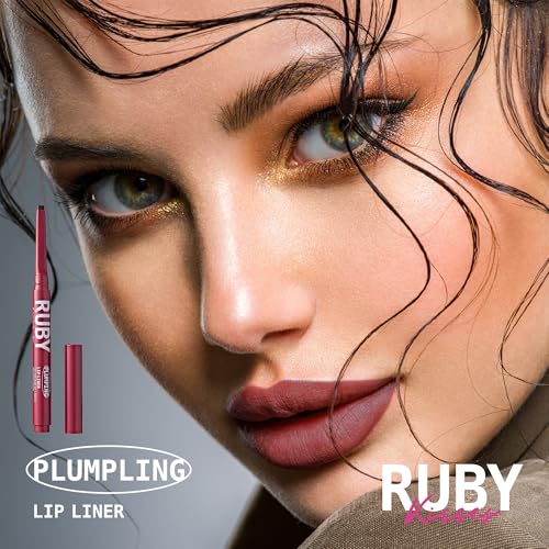 Ruby Kisses Plumping Effect Semi-Matte Lip Liner & Bold Color Plumper