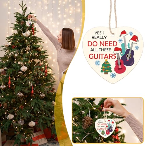 Guitar Christmas Ornament - Funny Gift for Guitar Lovers