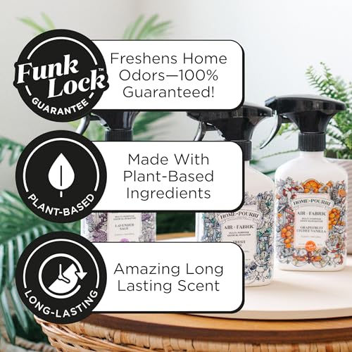 Poo-Pourri Home-Pourri Air and Fabric Odor Eliminator Spray, Bamboo Rain, 11oz