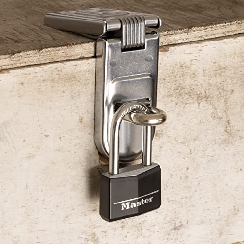 Master Lock 2 Pack Black Vinyl Covered Aluminum Padlocks