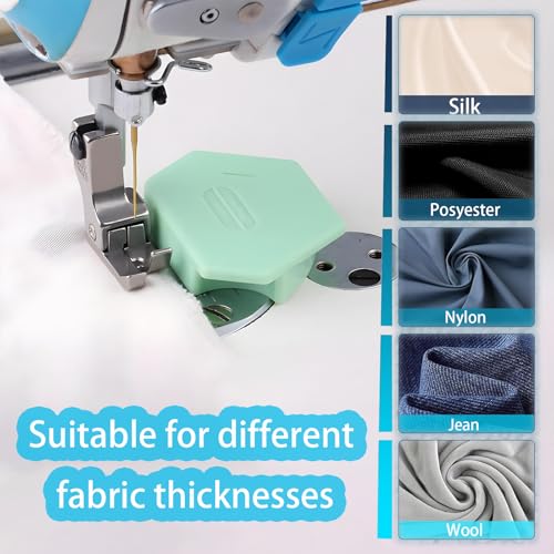 Magnetic Seam Guide for Sewing Machine with Scale Light Pink
