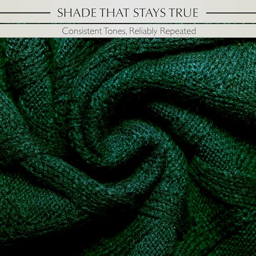 Deep Green Knitted Throw Pillow Cover - 18" x 18" Cozy Decor