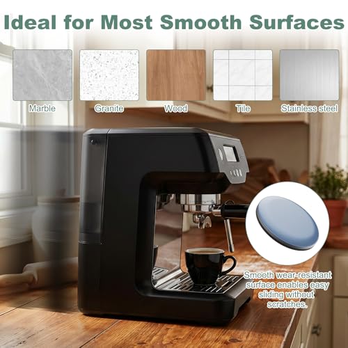 8-Pack Self-Adhesive Appliance Sliders for Easy Movement