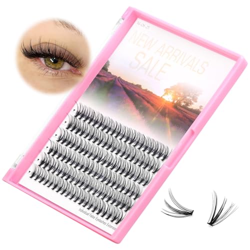 Vayator 20D D Curl Individual Cluster Eyelashes 120pcs Soft Natural