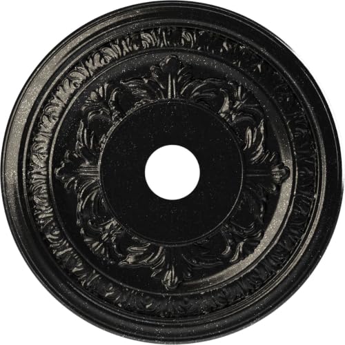 22" PVC Ceiling Medallion – Textured Metallic Galaxy, 22"OD