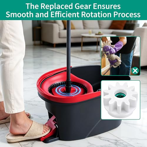3-Pack Pedal Bearing Replacement for O-Cedar Spin Mop Bucket