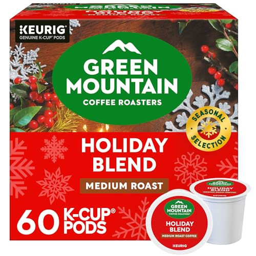Green Mountain Coffee Roasters, Holiday Blend Coffee, Keurig Single