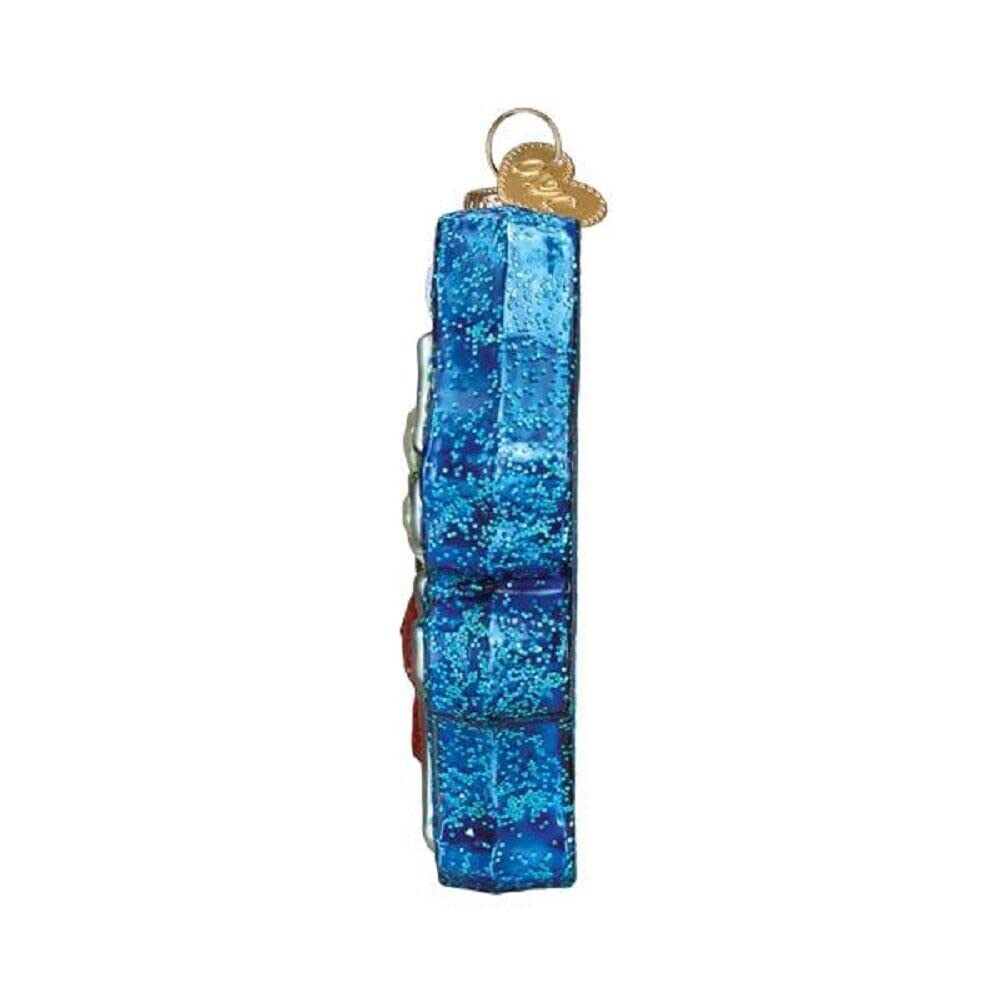 Old World Christmas State of North Carolina Glass Blown Ornament for Christmas Tree, Handcrafted Holiday Decoration, States Collection