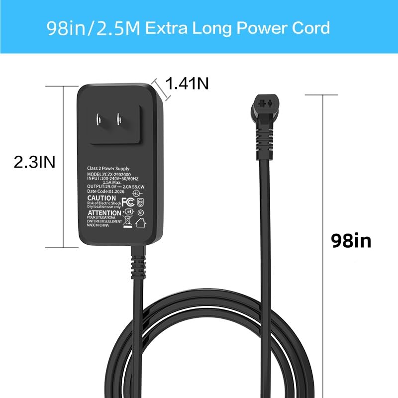 29V 2A Power Supply Adapter for Electric Reclining Chairs