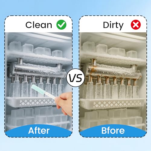 USEAMIE 10-Piece Ice Maker Cleaning Brush Set for Deep Cleaning