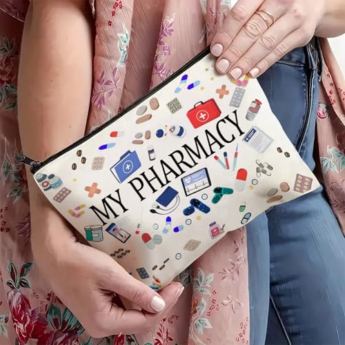 ZOCIGIFTS Travel Makeup Bag - Vibrant Print Cosmetic Pouch & Organizer