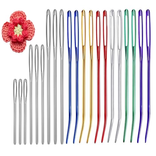 Twisepicks 21-Piece Yarn Needle Set with Storage Box