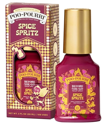 Poo-Pourri Spice Spritz Toilet Spray - 2oz Fall Scented Odor Eliminator