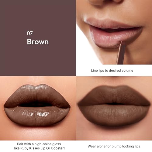 Ruby Kisses Plumping Effect Semi-Matte Lip Liner & Bold Color Plumper