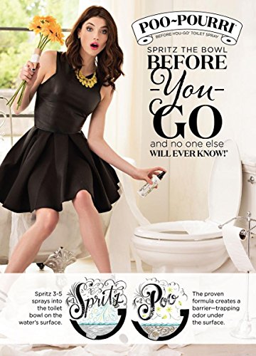 Poo-Pourri Before-You-Go Toilet Spray, Original Scent, 2 Fl Oz (2-Pack)