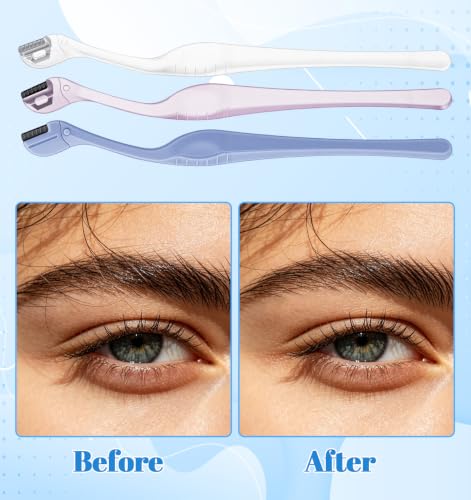 Acrbeli 6-Piece Eyebrow Razor Set with Protective Covers