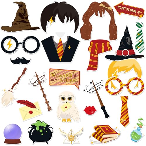 25 Magical Wizard Photo Booth Props for Kids' Parties