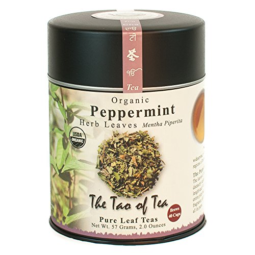 Organic Peppermint Herbal Tea - Loose Leaf, 2 Ounce