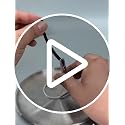 Silver Modern Incense Holder with Adjustable Metal Stand
